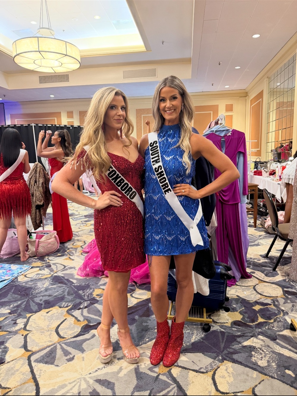 Sparkle Sequin Mini Dress - Red